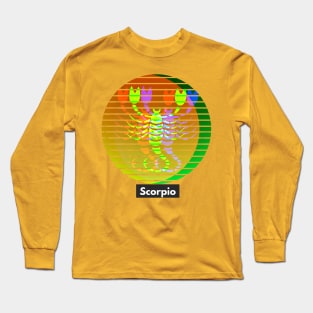 SCORPIO zodiac birthday Long Sleeve T-Shirt